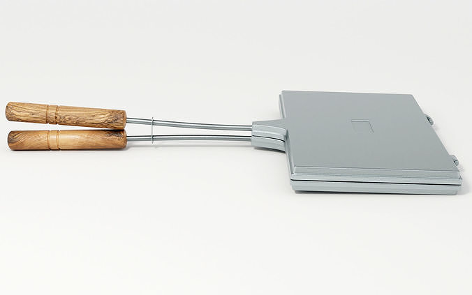 Stovetop Toaster 3D model 4