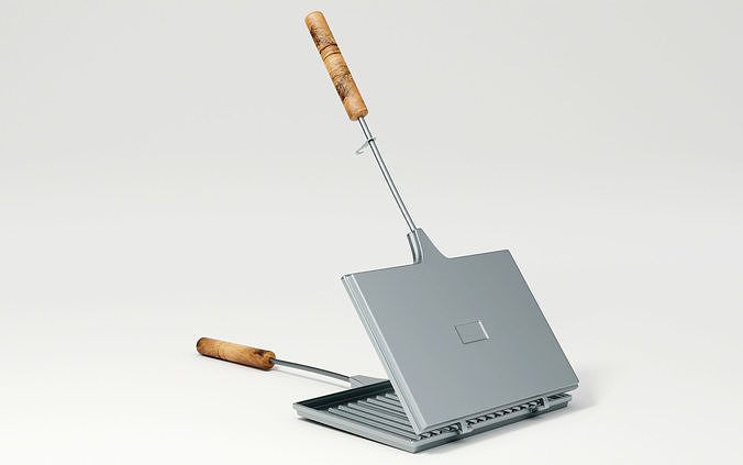 Stovetop Toaster 3D model 3