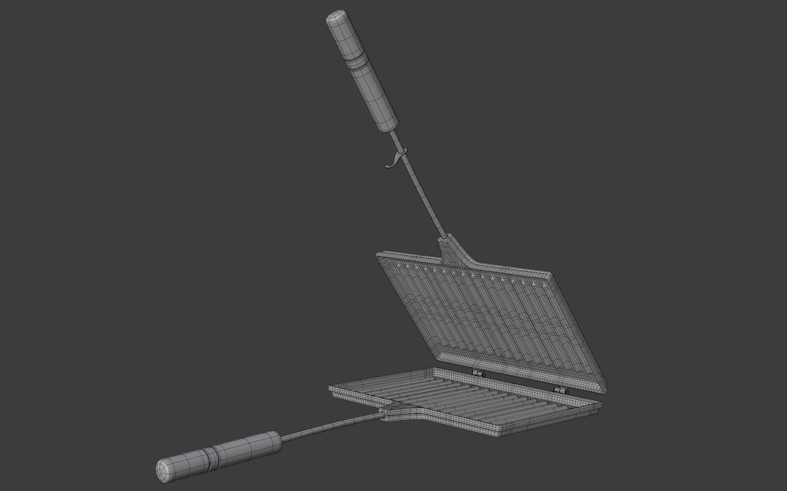 Stovetop Toaster 3D model_23