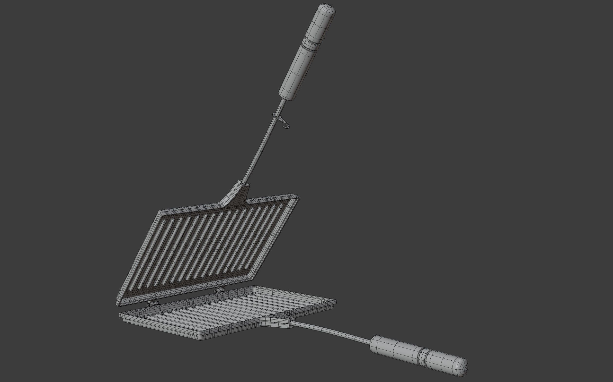 Stovetop Toaster 3D model_17