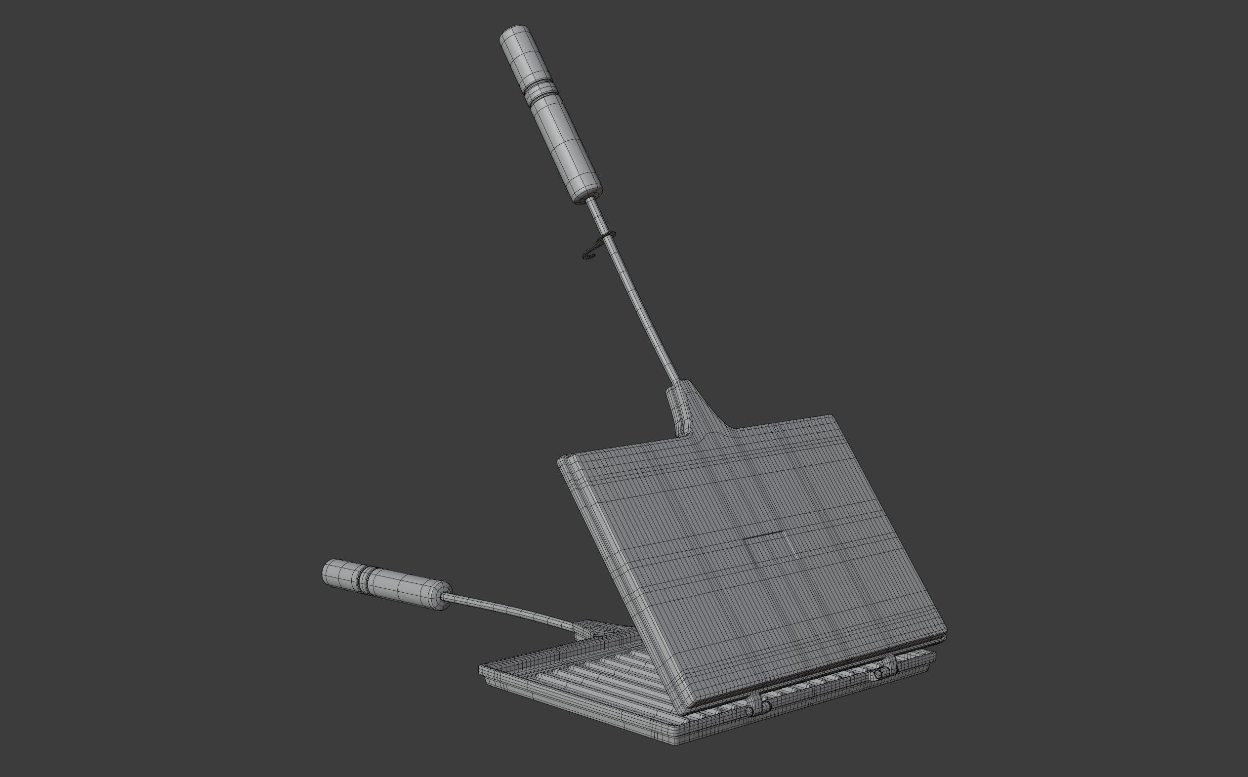 Stovetop Toaster 3D model_21