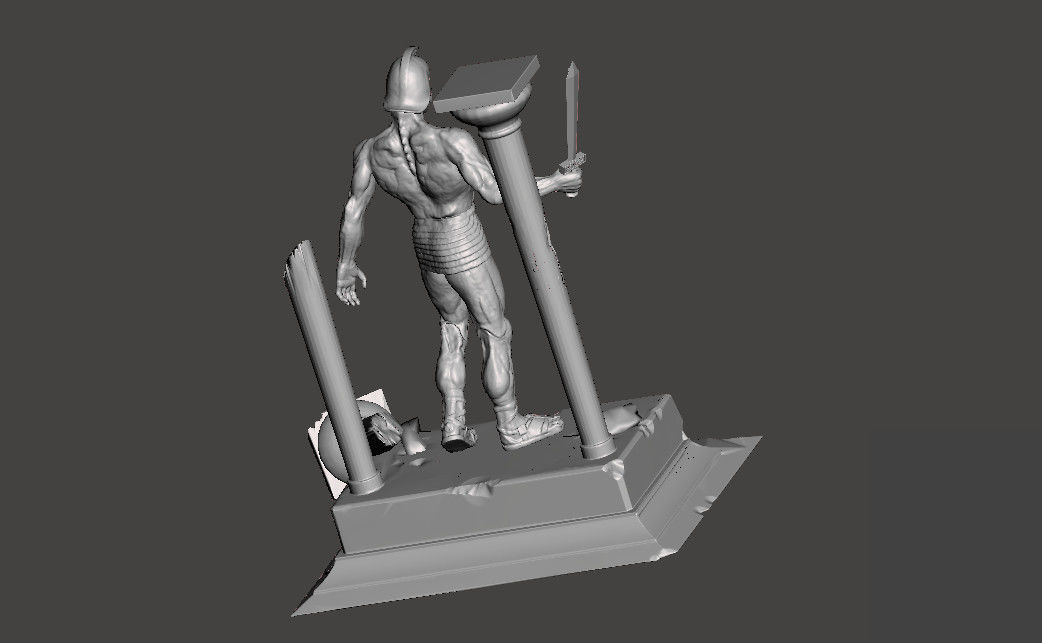 TALOS from Jason and the Argonauts Harryhausen like statuine 3D print model_1