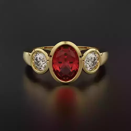 Ruby Engagemnet ring 
