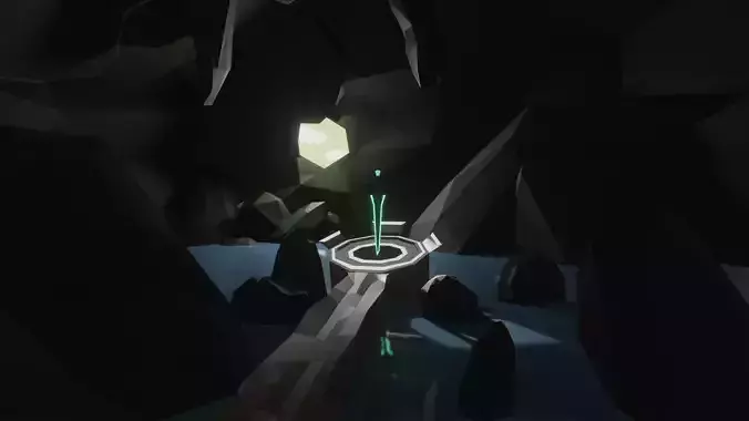 Sword animated cave