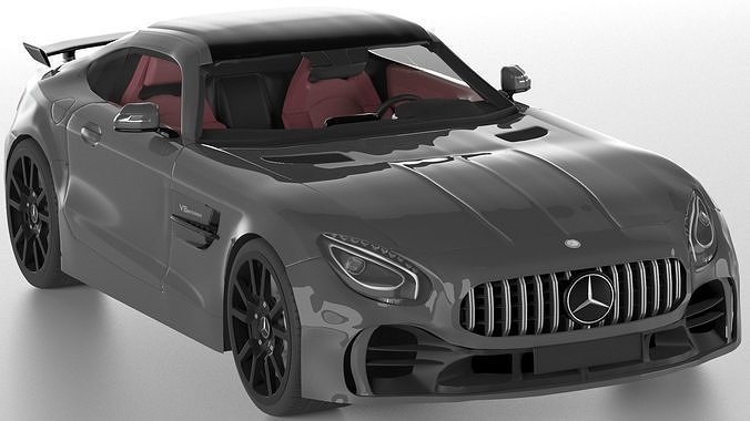 Mercedes-Benz AMG GTR 3d Car Model 3D model