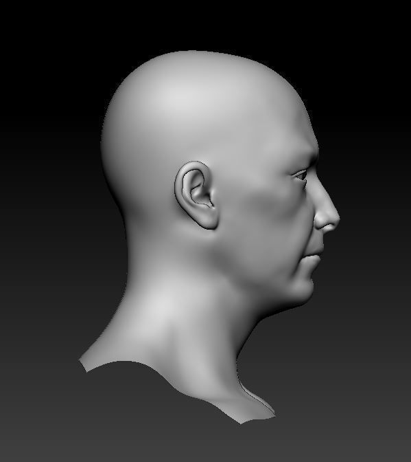 Keanu Sculpt Base 3D print model_3