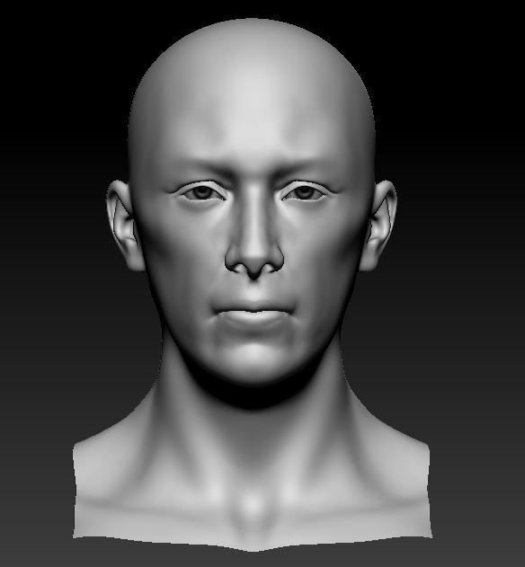 Keanu Sculpt Base 3D print model_1