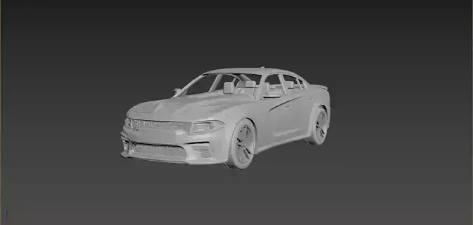 Dodge Charger SRT 2020  3D print model