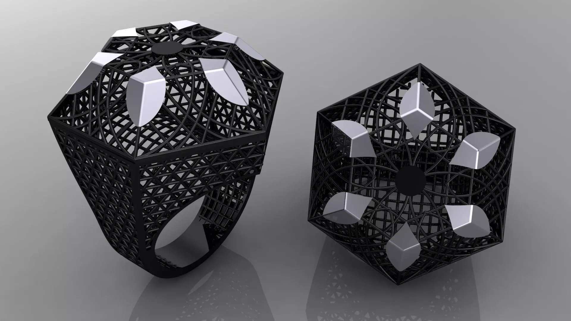 3d jewelry ring 3D print model