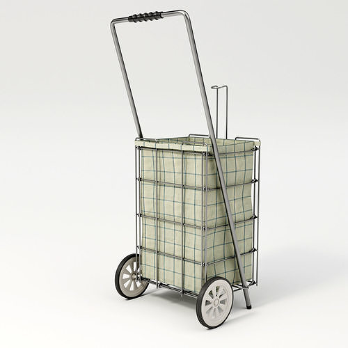 Tote Cart 3D model 7