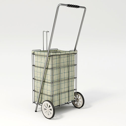 Tote Cart 3D model 5