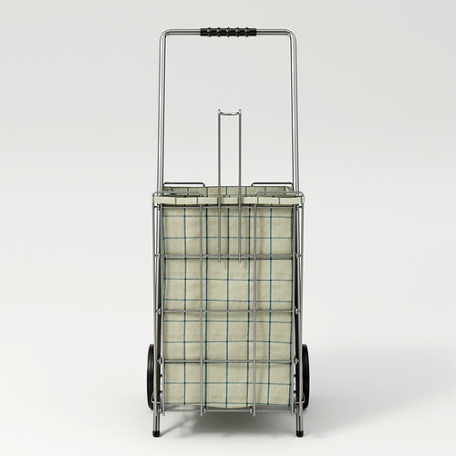 Tote Cart 3D model 2