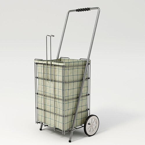 Tote Cart 3D model 3
