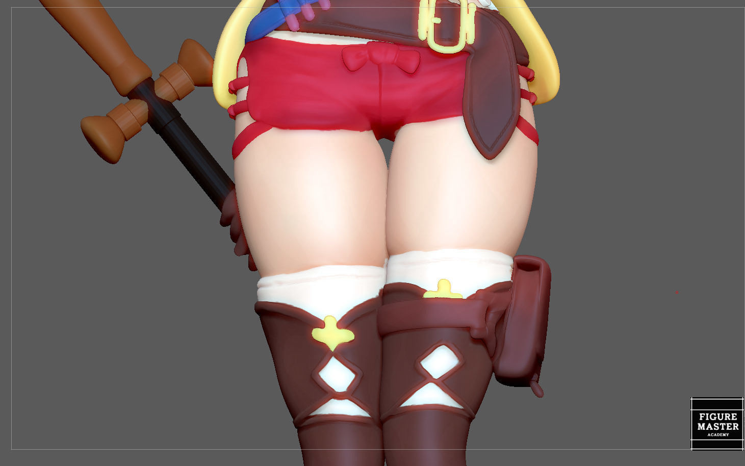 RYZA ATELIER STATUE GAME CHARACTER CUTE PRETTY GIRL ANIME 3D print model_19