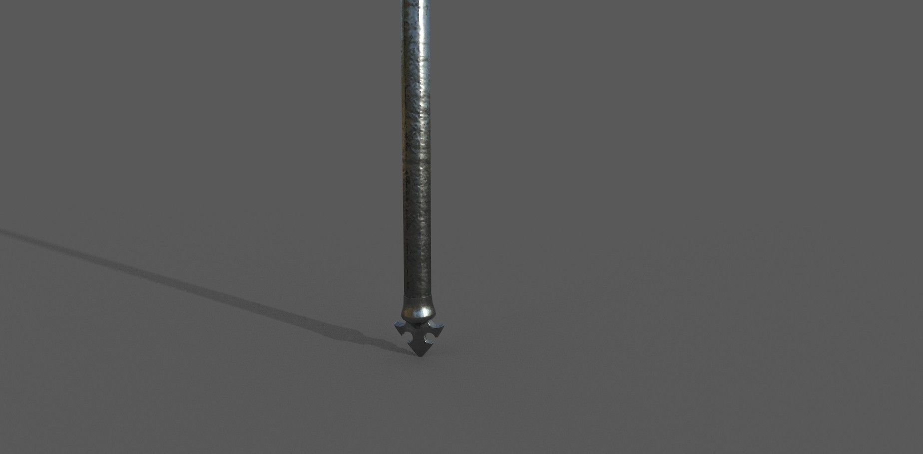 Axe Low-poly 3D model sword Low-poly 3D model_4