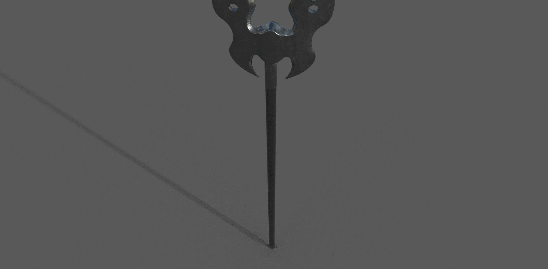 Axe Low-poly 3D model sword Low-poly 3D model_5