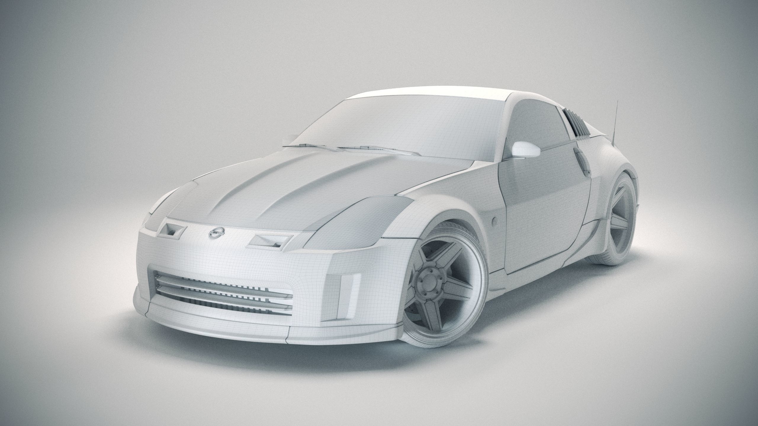 Nissan 350z 3D model_7