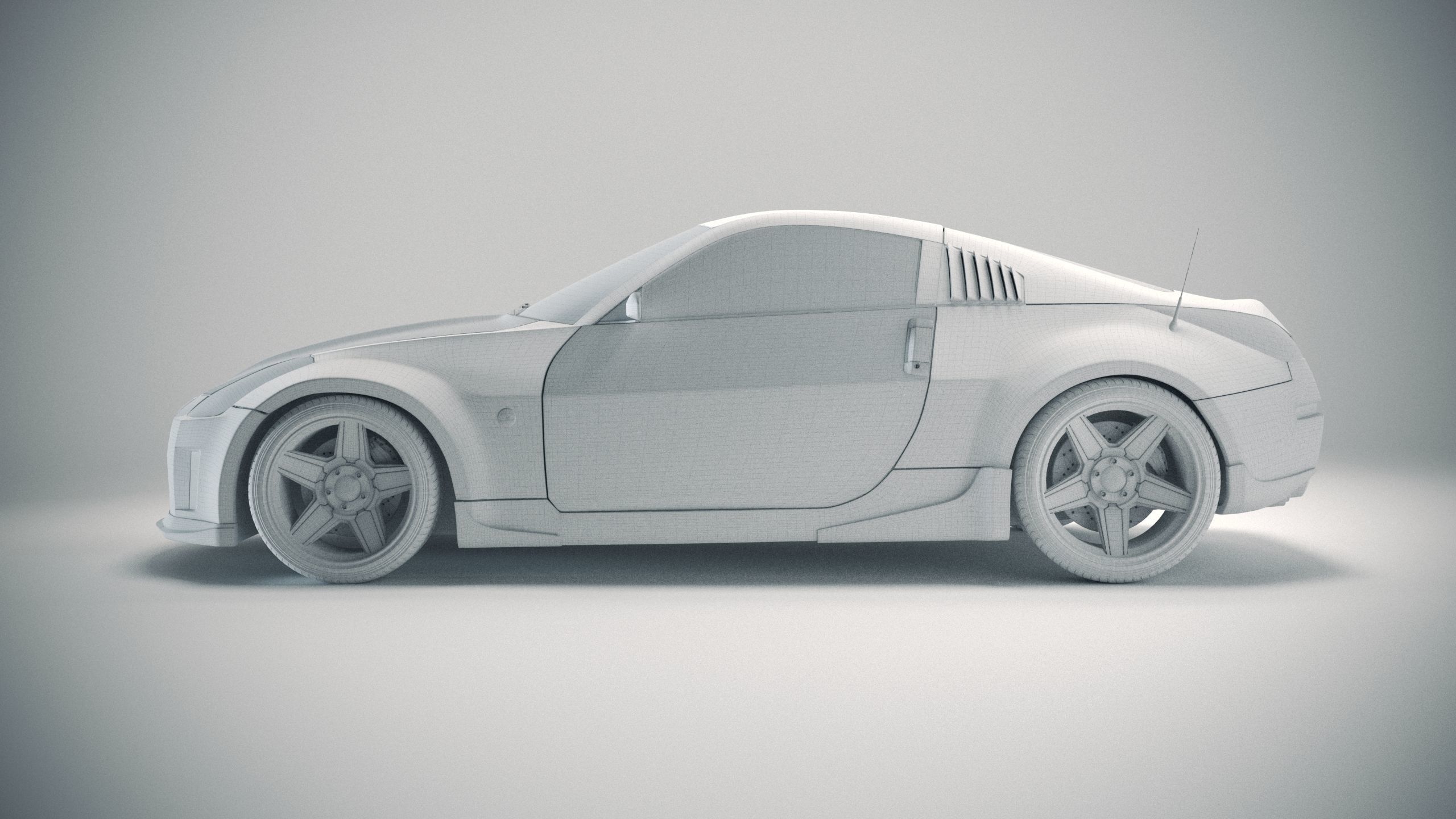 Nissan 350z 3D model_11