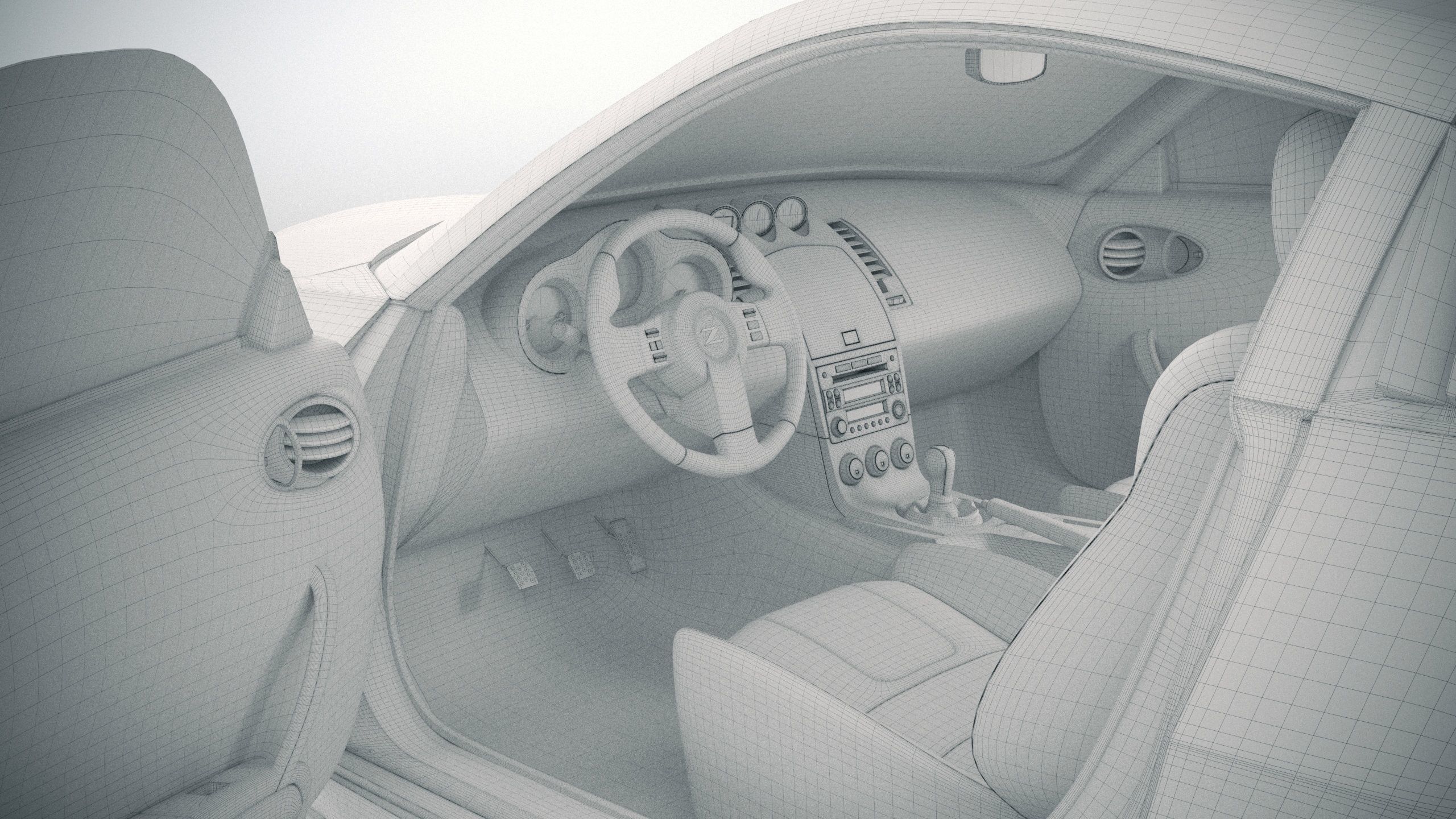 Nissan 350z 3D model_10