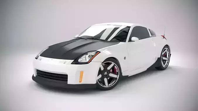 Nissan 350z 3D model