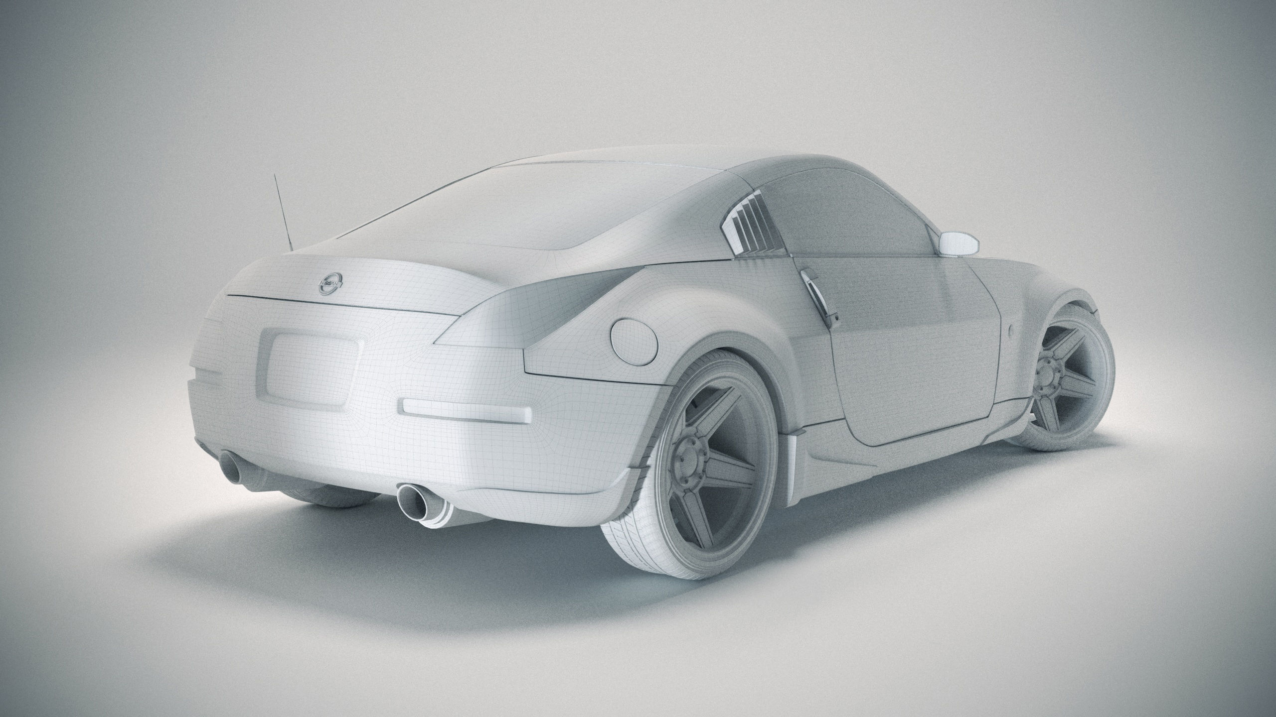 Nissan 350z 3D model_8