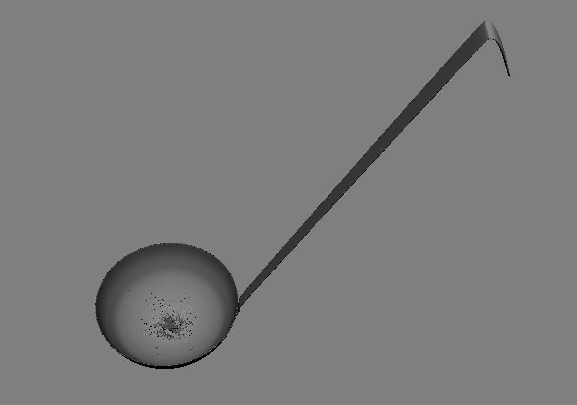 Soup Spoon 3D Model 3D model_4
