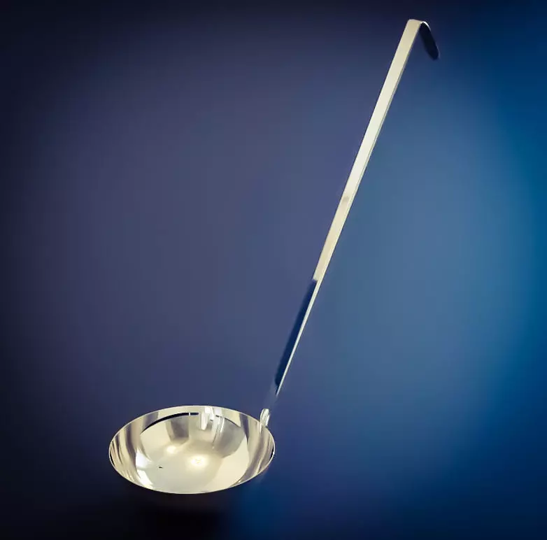 Soup Spoon 3D Model 3D model_0