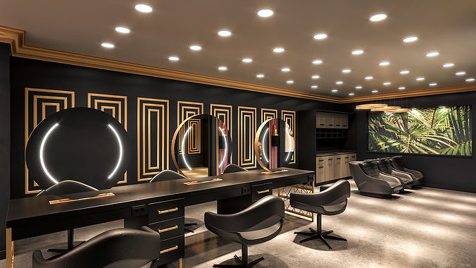 Beauty Center 1 3D model
