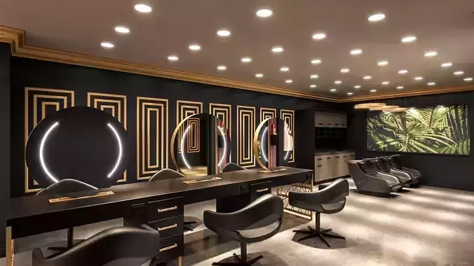 Beauty Center 1 3D model