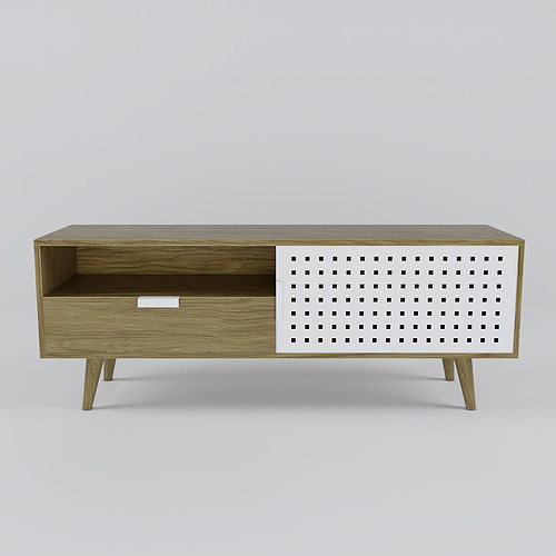 Brody TV Console - Mandaue Foam 3D model
