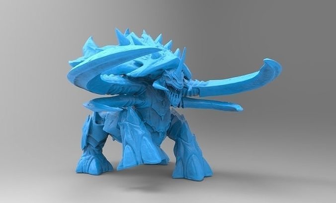 StarCraft2 Ultralisk 3D print model