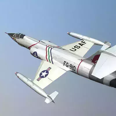 F-104 Starfighter Military Fighter