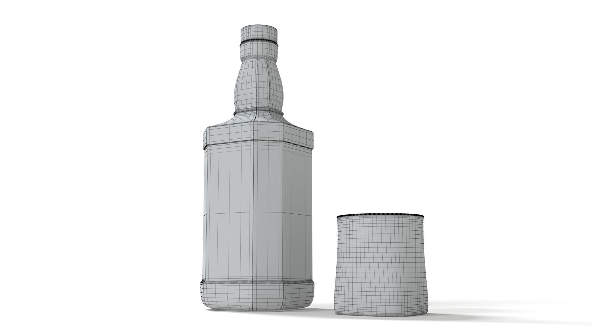 Jack Daniels Whiskey 3D model_9