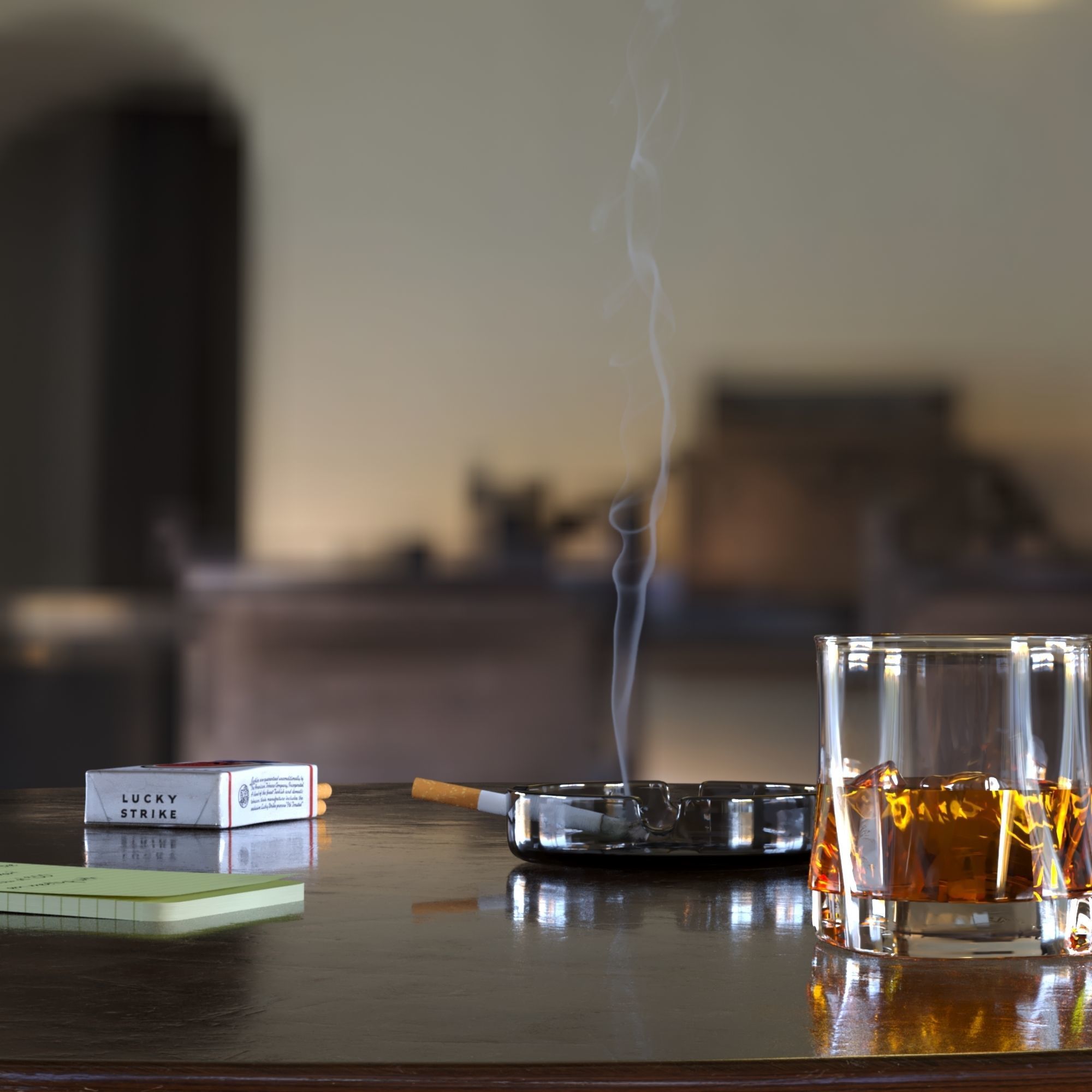 Jack Daniels Whiskey 3D model_14