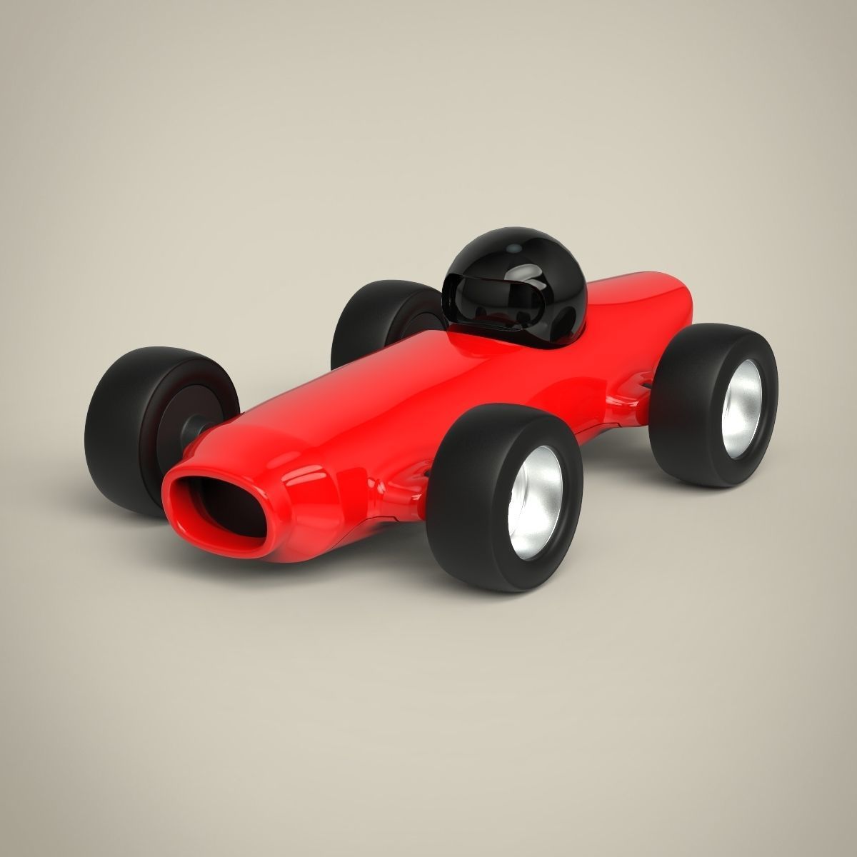 Racing Toy Car 3D model_1
