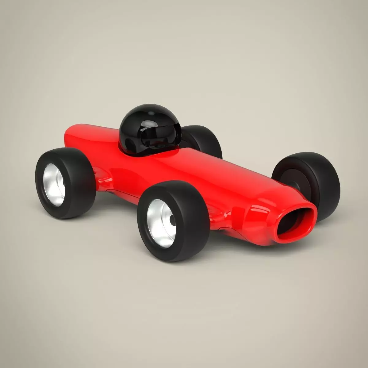 Racing Toy Car 3D model_0