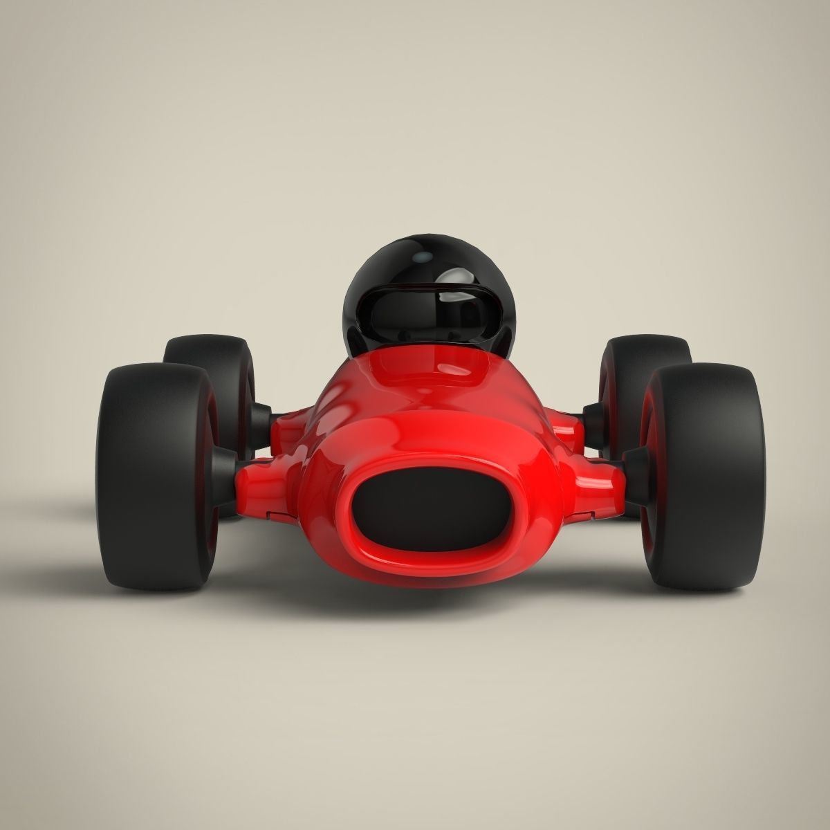 Racing Toy Car 3D model_2