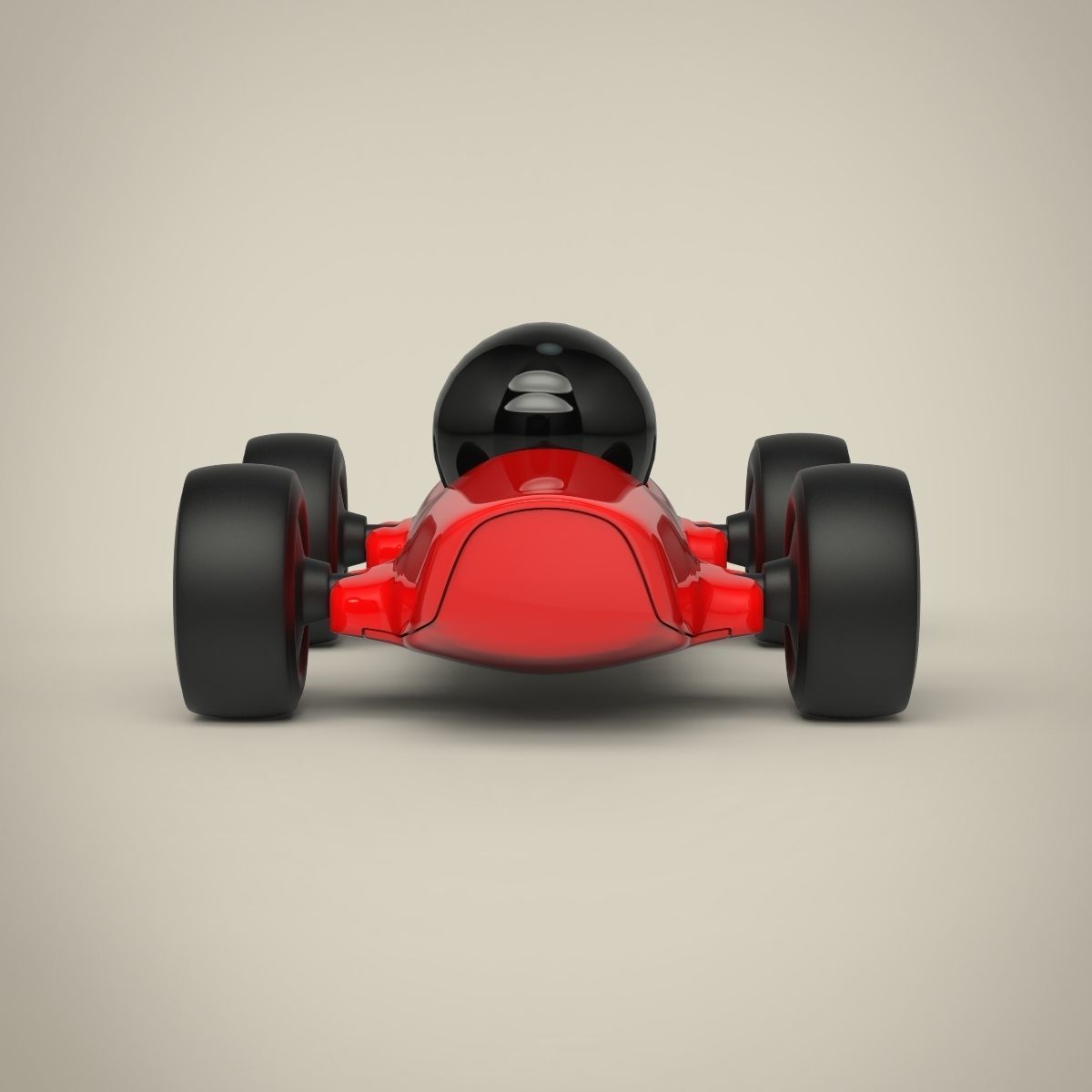 Racing Toy Car 3D model_4