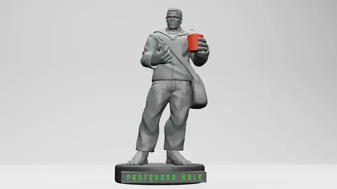 PROFESSOR HULK 3D PRINTING 3D print model PROFESSOR HULK 3D PRINTING 3D print model