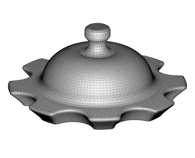 Stylish Ceramic Jar 3D print model_5