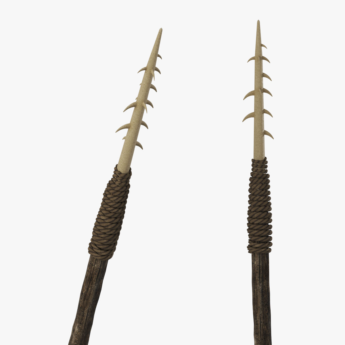 Stone age set 3D model_3