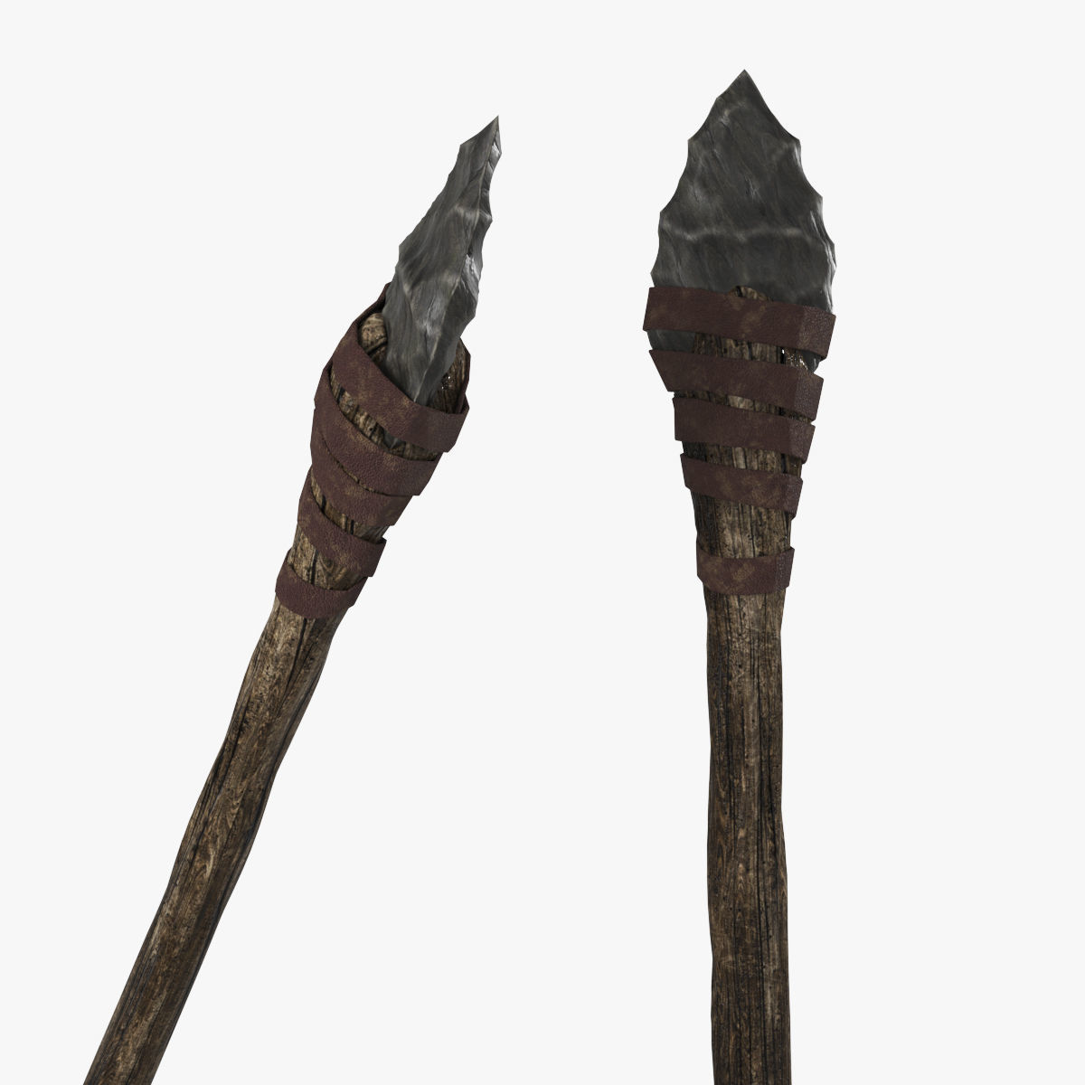 Stone age set 3D model_5
