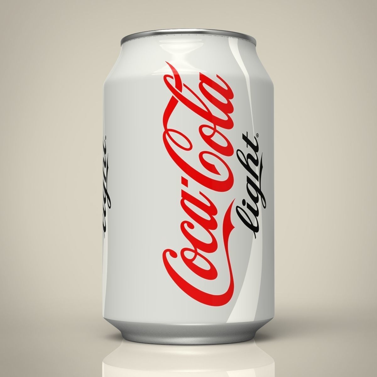 Coca cola can set 3D model_4