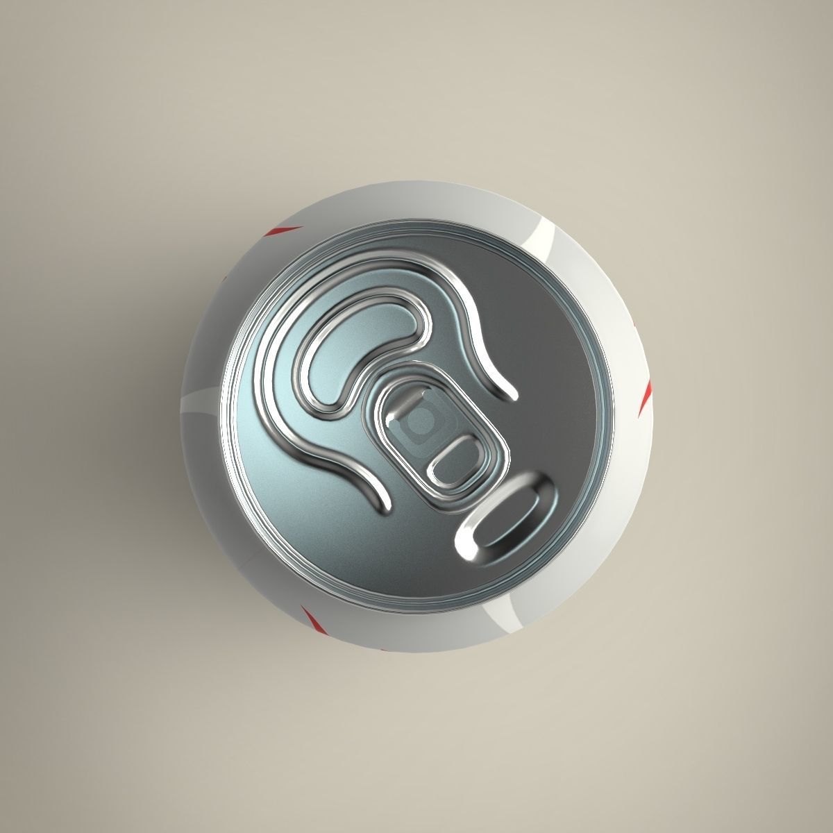 Coca cola can set 3D model_6