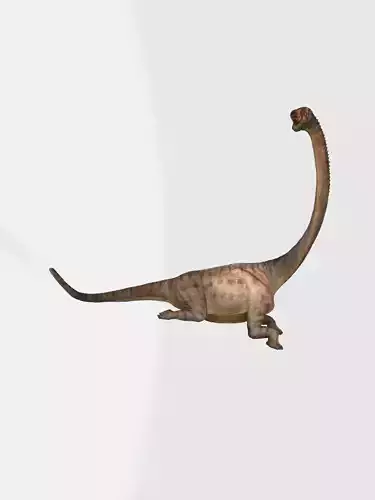 Europasaurus 3d model dinosaur with long neck