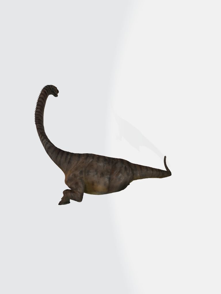 Europasaurus 3d model dinosaur with long neck 3D model_1