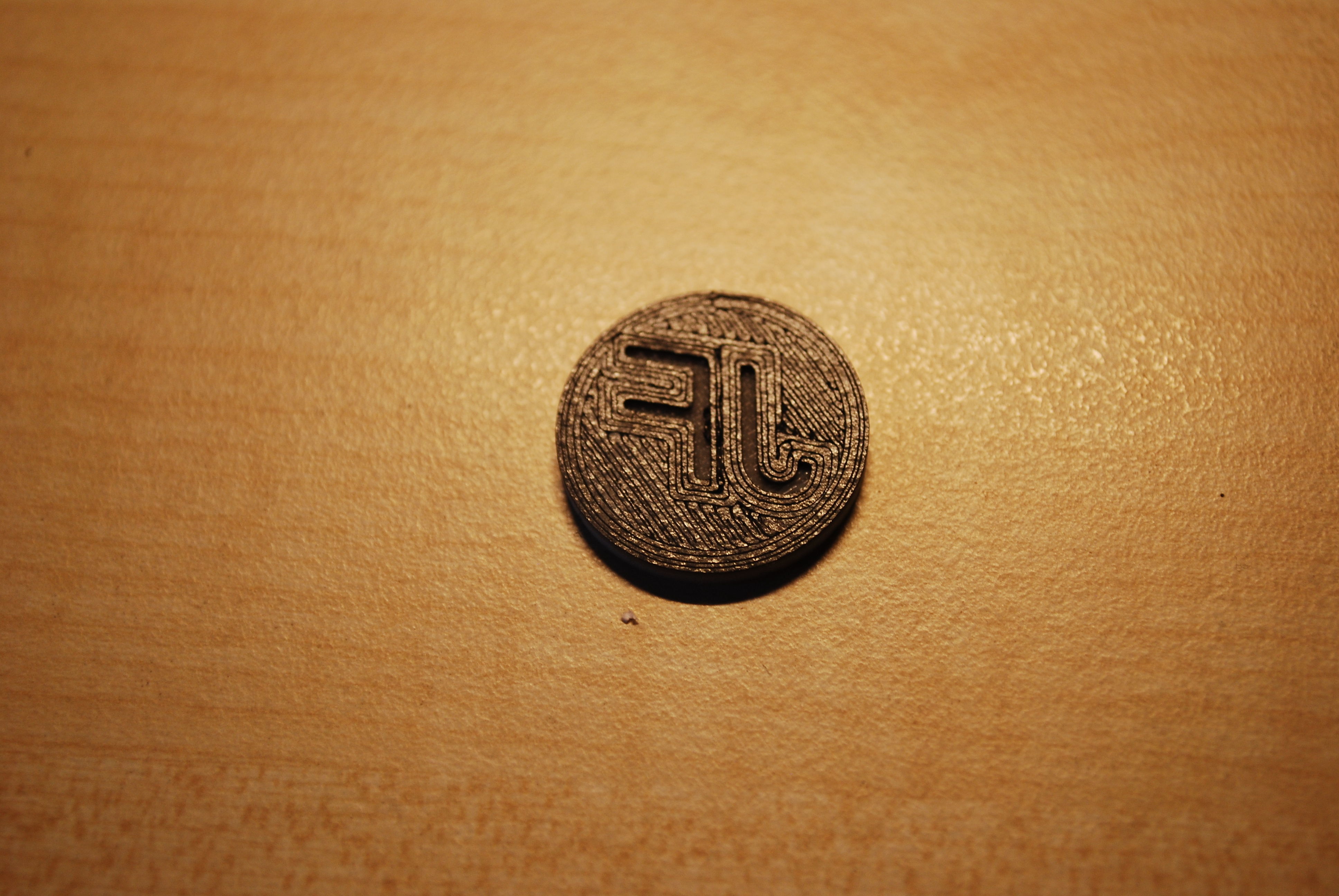 Free Prinduino 3D Print 2 - 1 Euro coin for shopping cart Free 3D print model_20