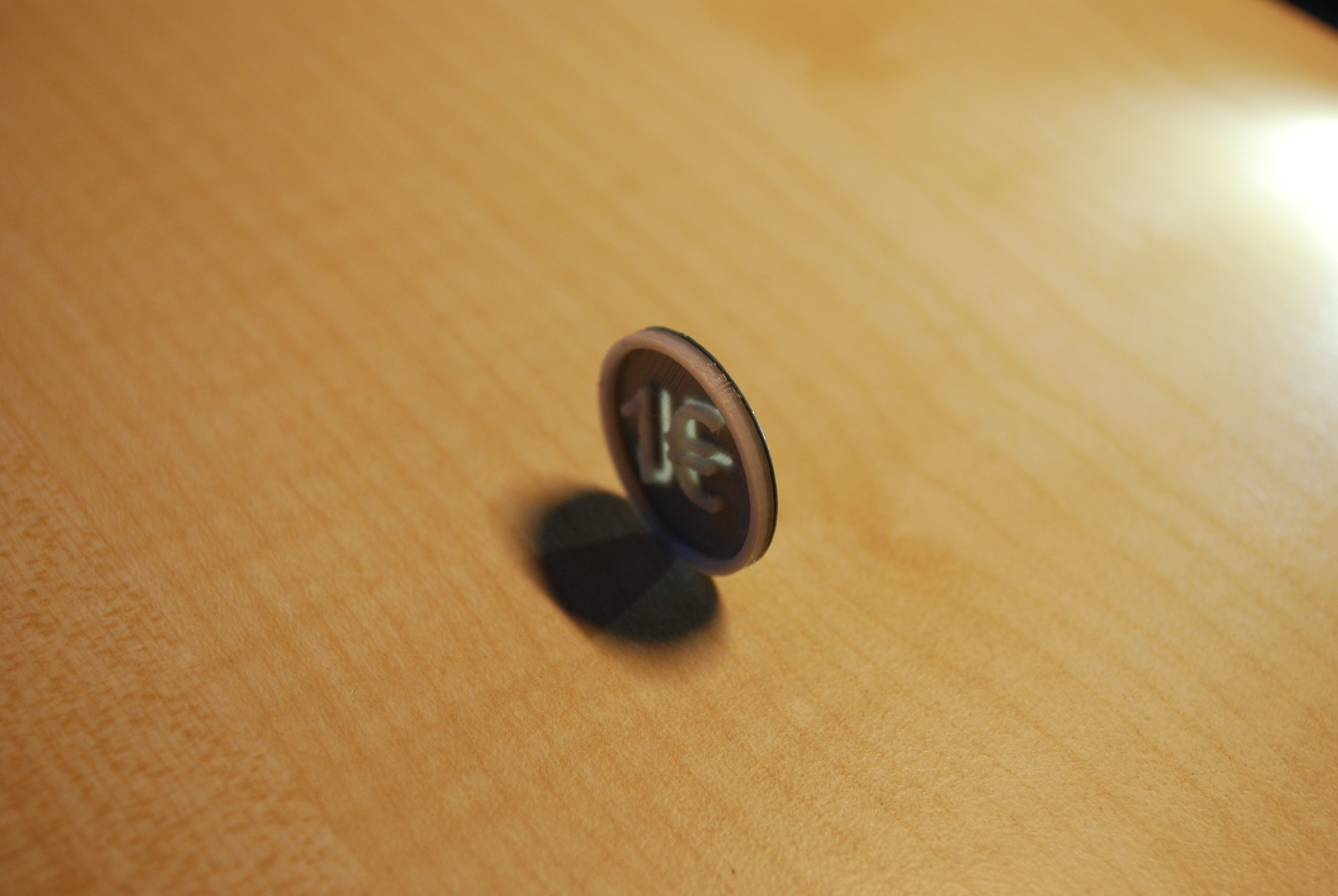 Free Prinduino 3D Print 2 - 1 Euro coin for shopping cart Free 3D print model_30