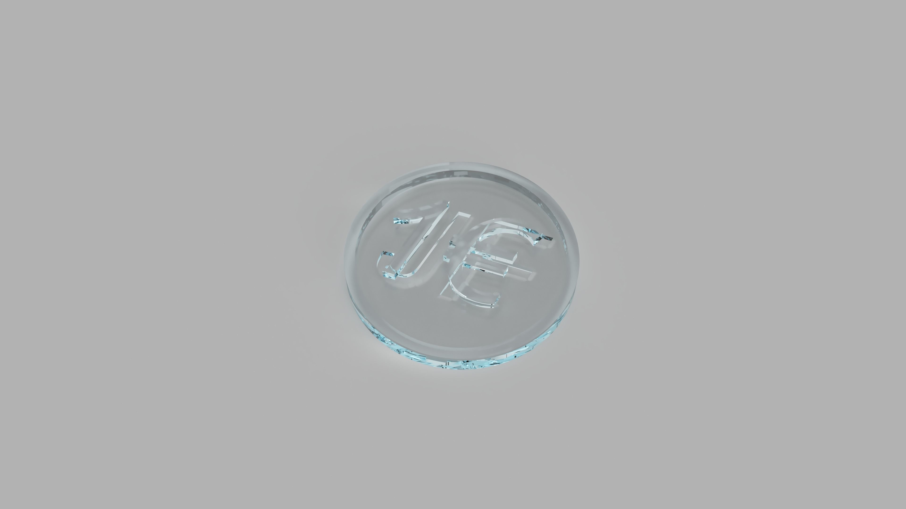 Free Prinduino 3D Print 2 - 1 Euro coin for shopping cart Free 3D print model_8