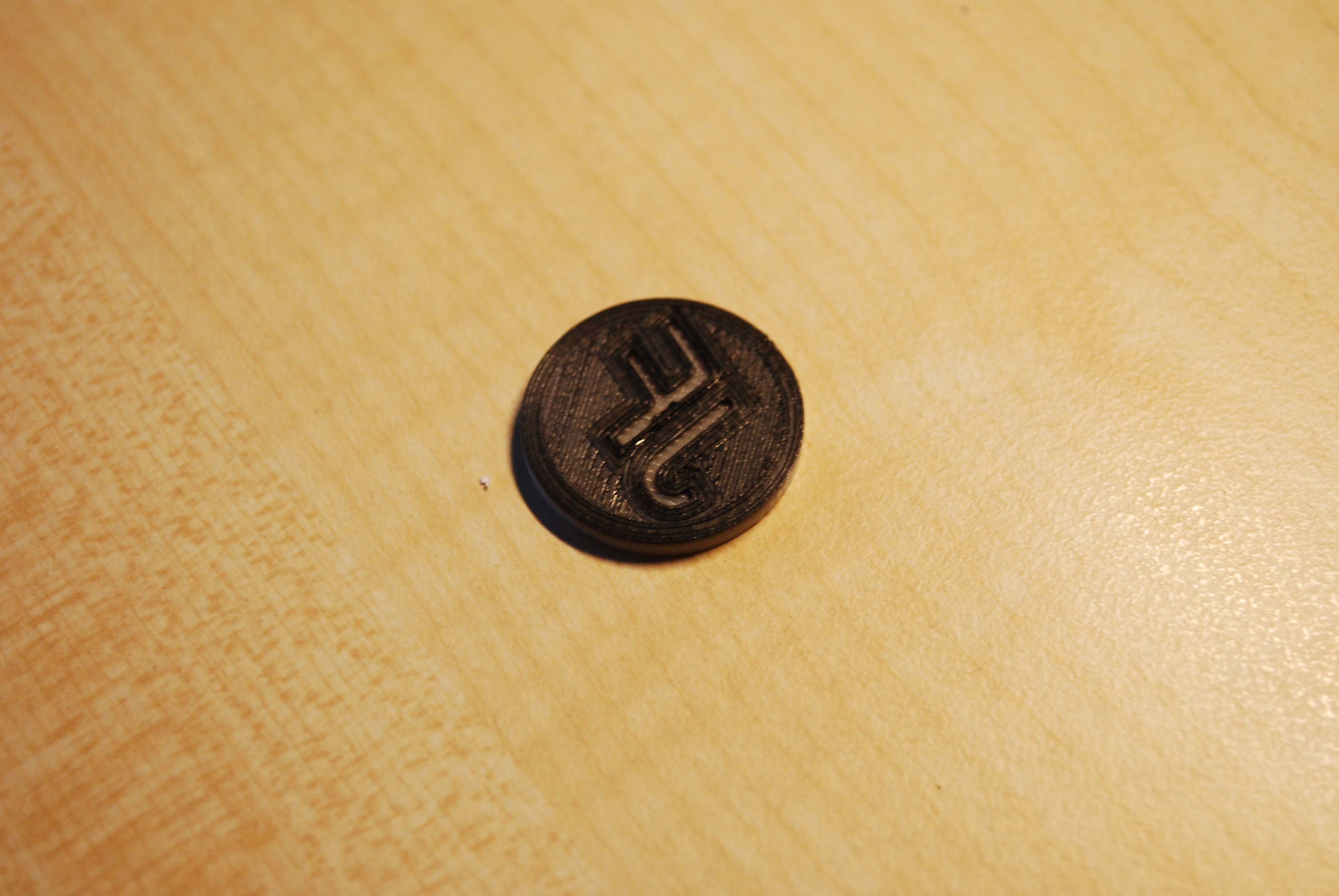 Free Prinduino 3D Print 2 - 1 Euro coin for shopping cart Free 3D print model_21